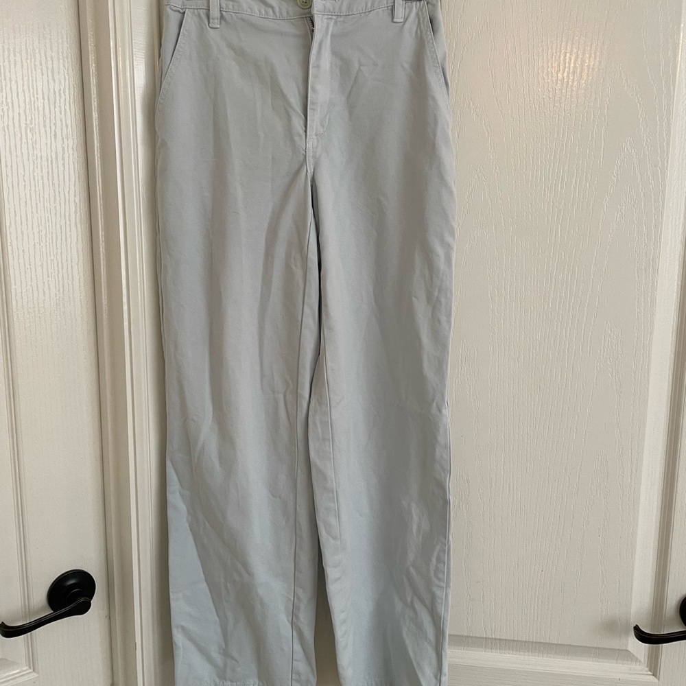 Aritzia Blue Straight Leg Pants
